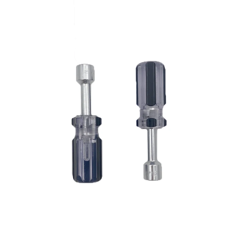 Crystal Shaft  Nut Driver Color Coded W/Pouch Hollow Shank Scrwdriver Nut Bit