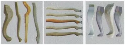 Woodworking Four Spindle Leg Copying Milling Machine