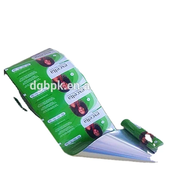 laminating shampoo film roll sachets packing plastic rolls