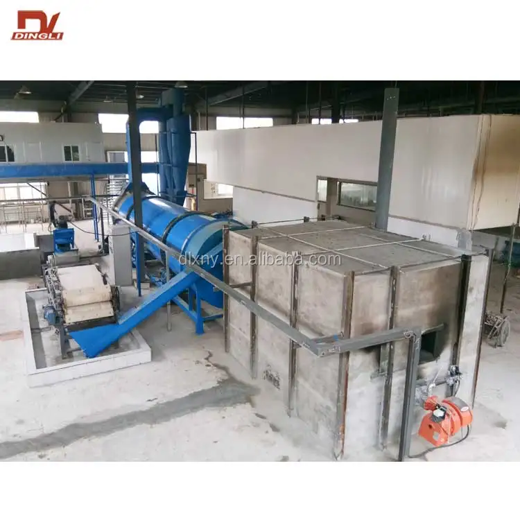 High Capacity Soybean Slag Rolling Dryer for Asian Market