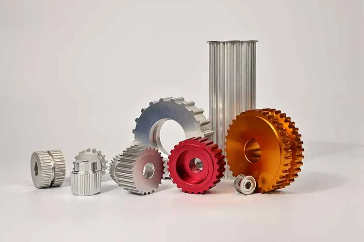 H,XH,L,XL,HTD,STD 3M,5M,8M,14M,T2.5,T5,T10,AT5,AT10,AT20 High Precision Timing Belt Pulley With Flange