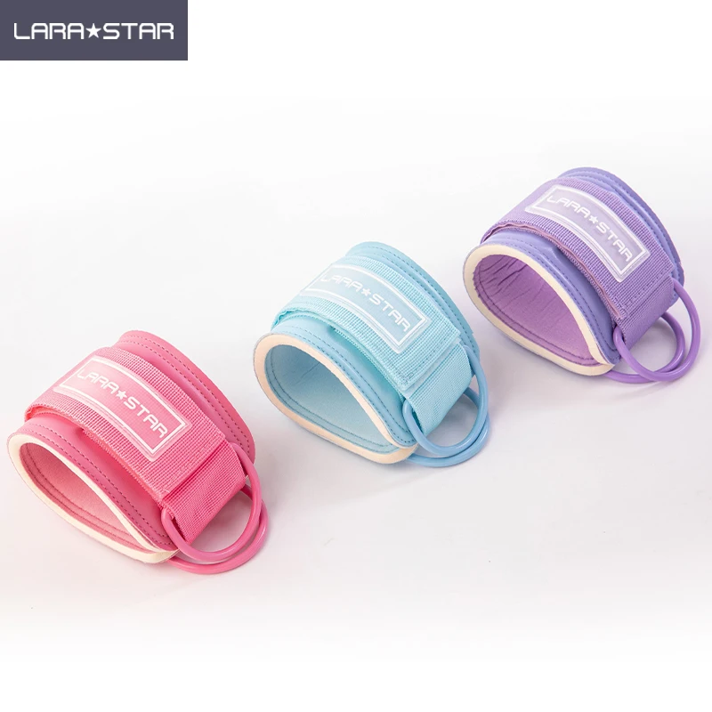 LS0122 Ankle Strap Macaron For Cable Machines And Resistance Bands Work Out Cuff Attachment For Home & Gym  Workouts