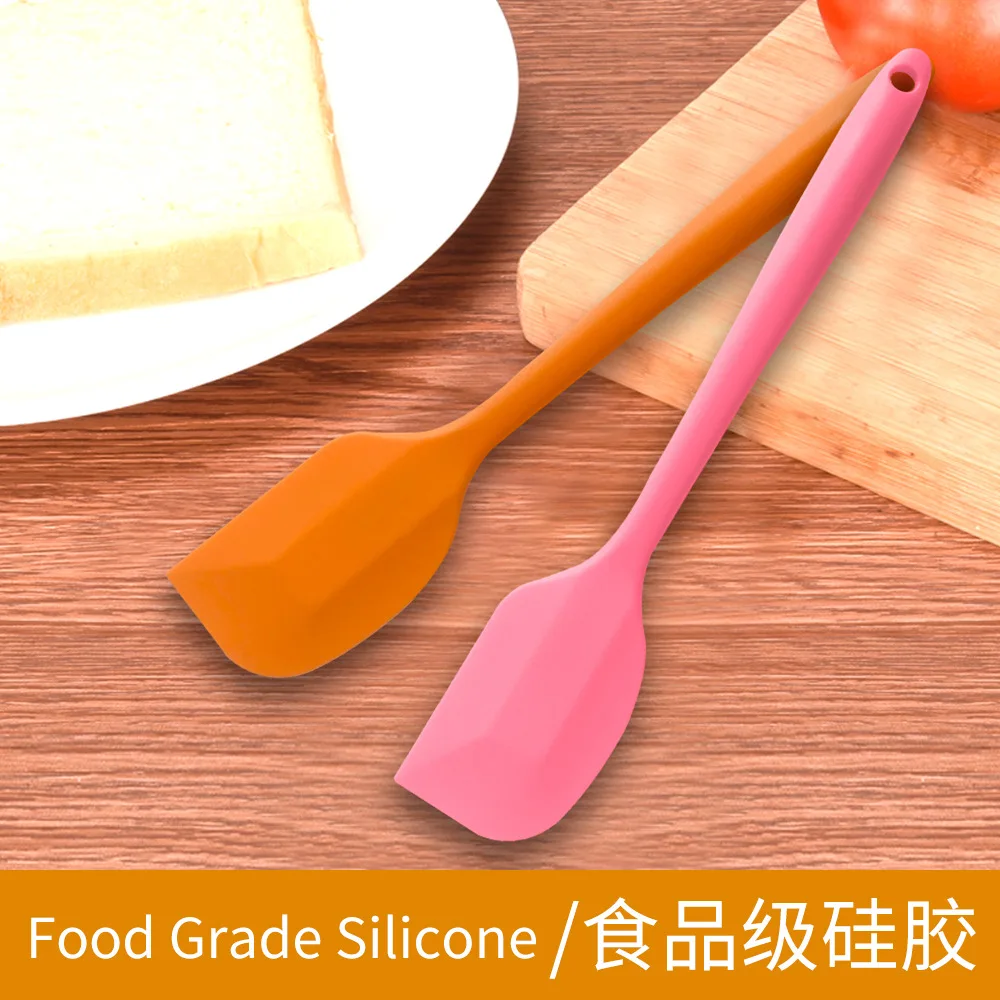 Silicone Spatulas 11 inch Rubber Spatula Heat Resistant Seamless One Piece Design Non-Stick Flexible Scrapers Baking Mixing Tool