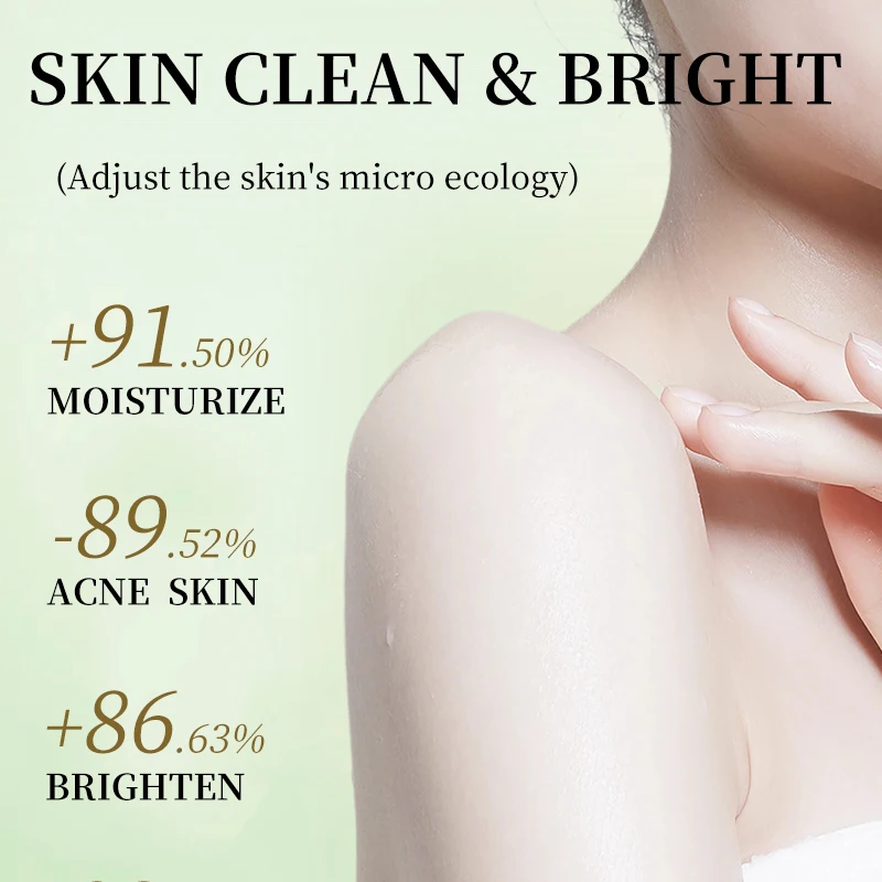 New Arrival Natural Green Shower Gel Customized Logo Acne Removal Multideep-clean Body Wash Wholesale MOOYAM 500ml Shower Gel