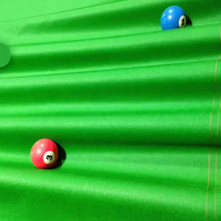 Custom Baize 300 500 fabric pool table shirt billiards wool fabric nylon tablecloth