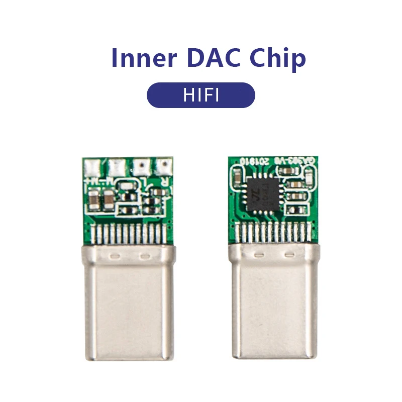 Hifi Audio Dac 3.5Mm Headphone Adapter Usb Type C To 3.5mm Headphone Jack Audio Adapter For Samsung Huawei Oneplus Meizu