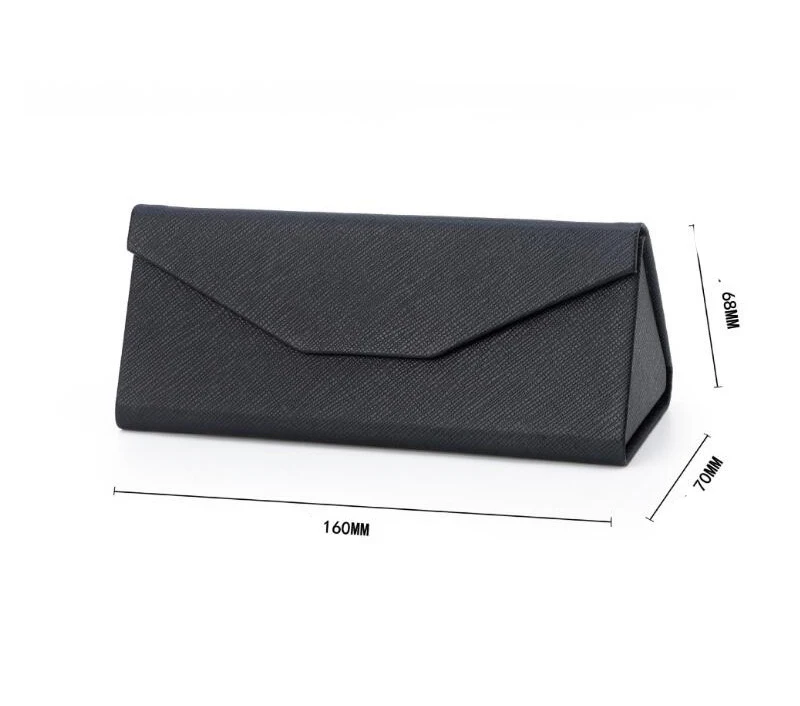 hot Triangle folding box Saffrucosa fashion sunglass bag sun glasses cases 2022 Factory wholesale eyewear cases