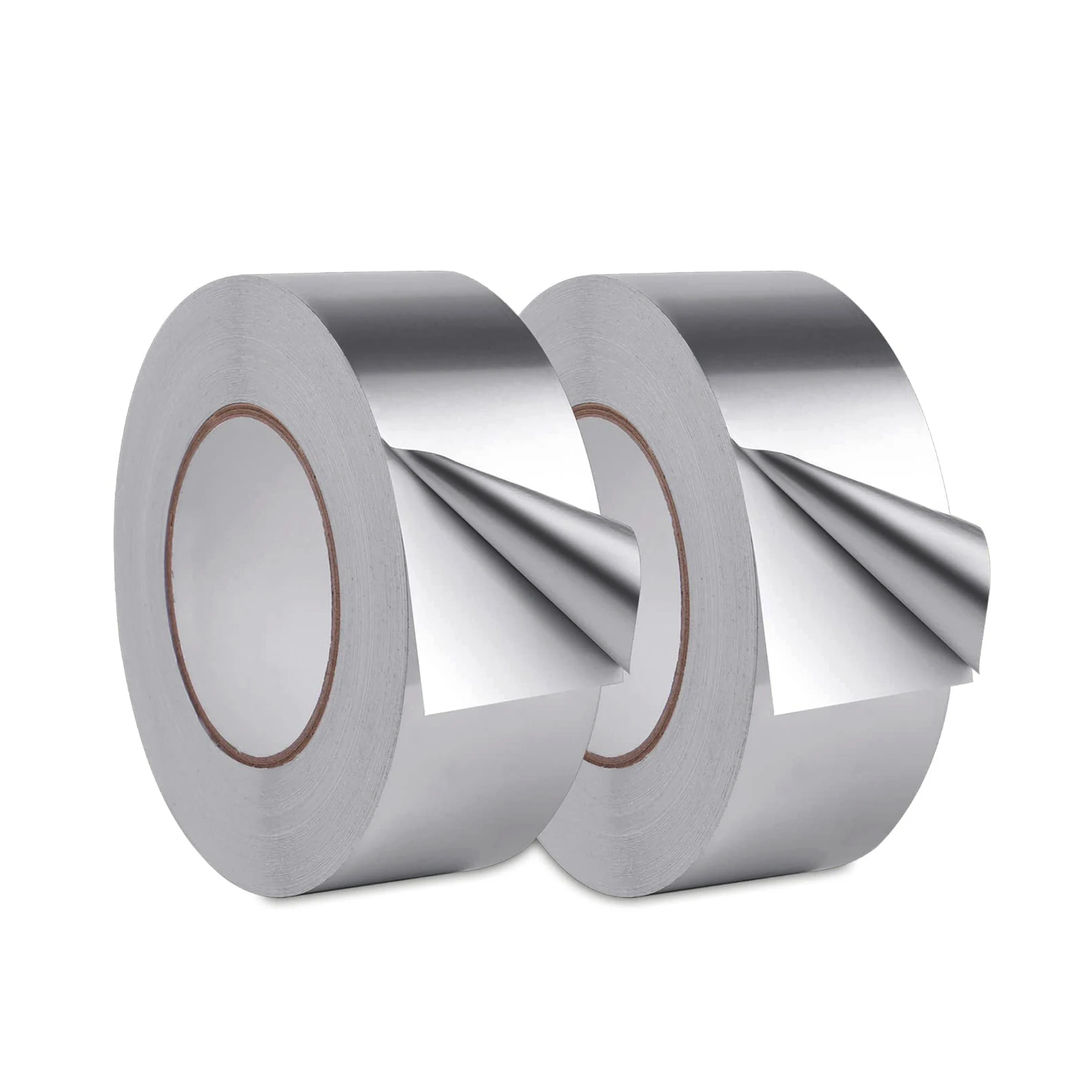 Pure Aluminum Duct Tape Hot Melt  2inch*55Yards  50mm*50m  for Sealing Repairs and Patching HVAC Air Duct System