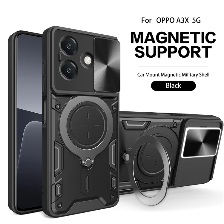 Автомобильный держатель для колец чехол телефона противоударный Oppo A3x A3 A2 Pro A98