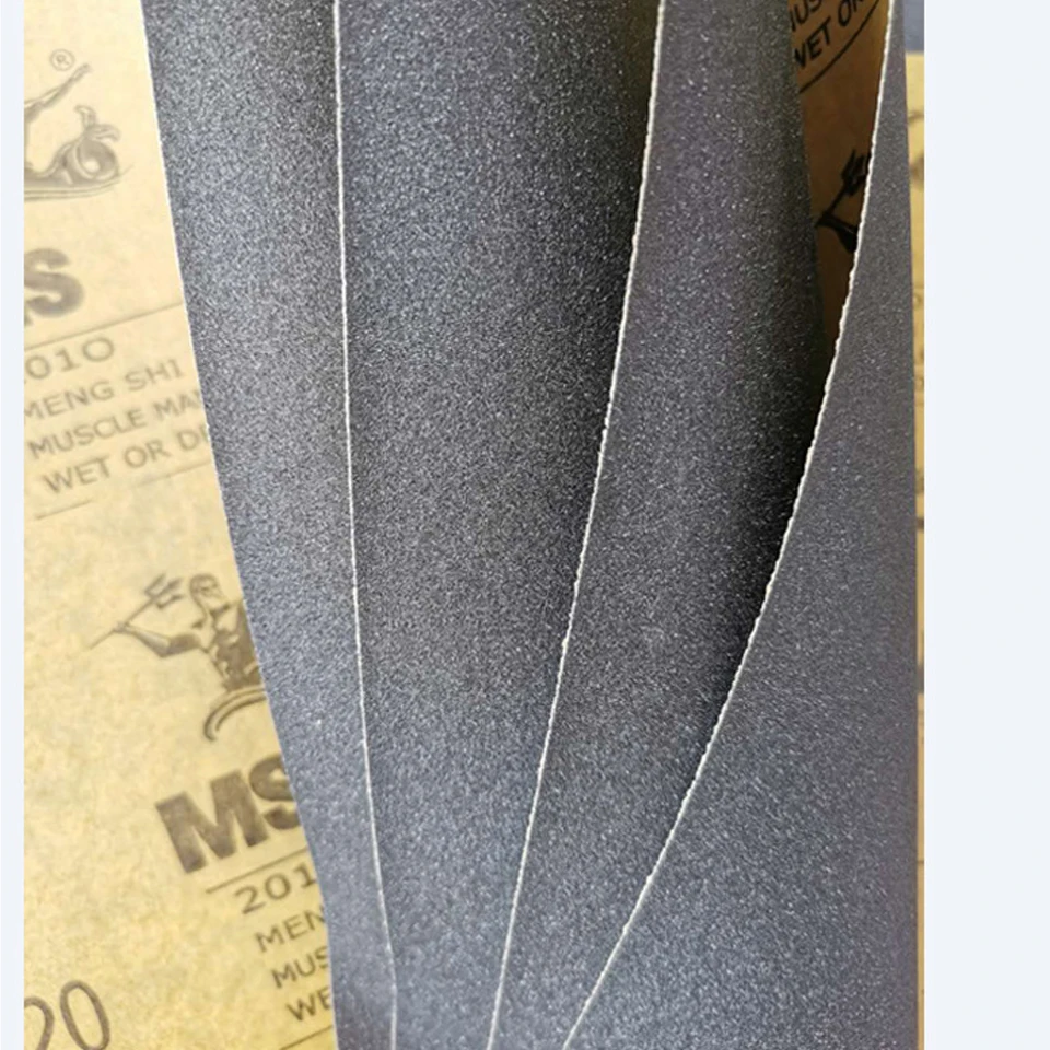 Ms High Quality Durable Silicon Carbide Water Proof Abrasive Paper Wholesale Sandpaper Roll
