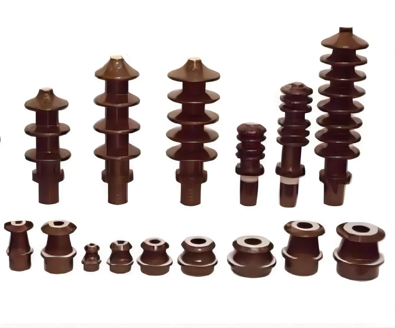 Manufacturer produces power line insulators, high-voltage line porcelain bottles, outdoor column type porcelain bottles