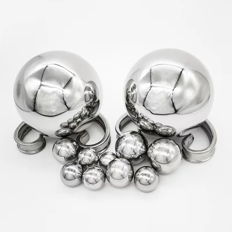 AISI52100 100cr6 cr15 g10 - g100 9.525mm 11.112mm solid chrome steel balls for bearing