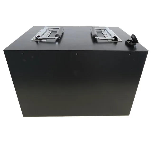 Power lithium batteries LFP Lishen 3.2v lifepo4 100ah 48v 40ah battery charging port C13 plug for tricycle