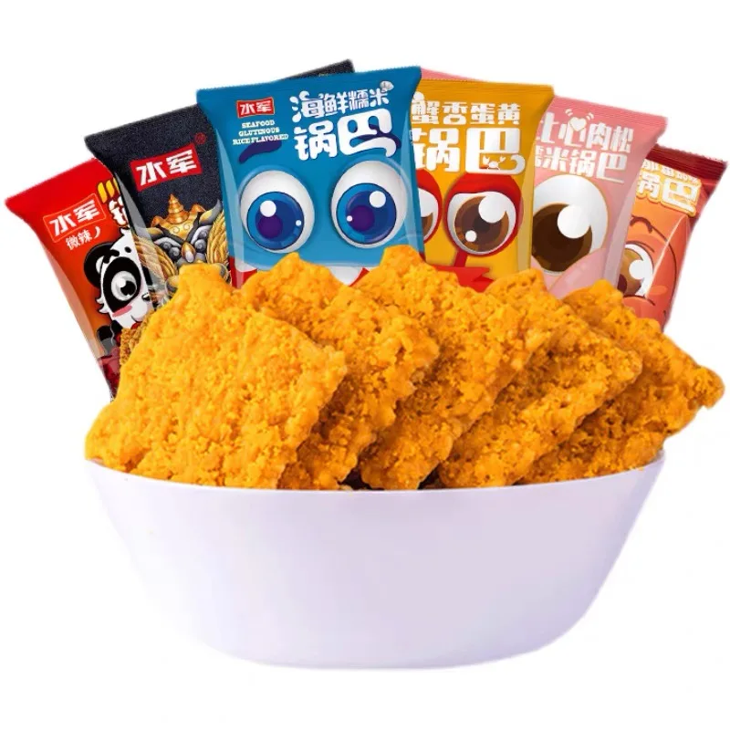 Оптовая продажа китайский Guoba здоровые рисовые закуски печенье