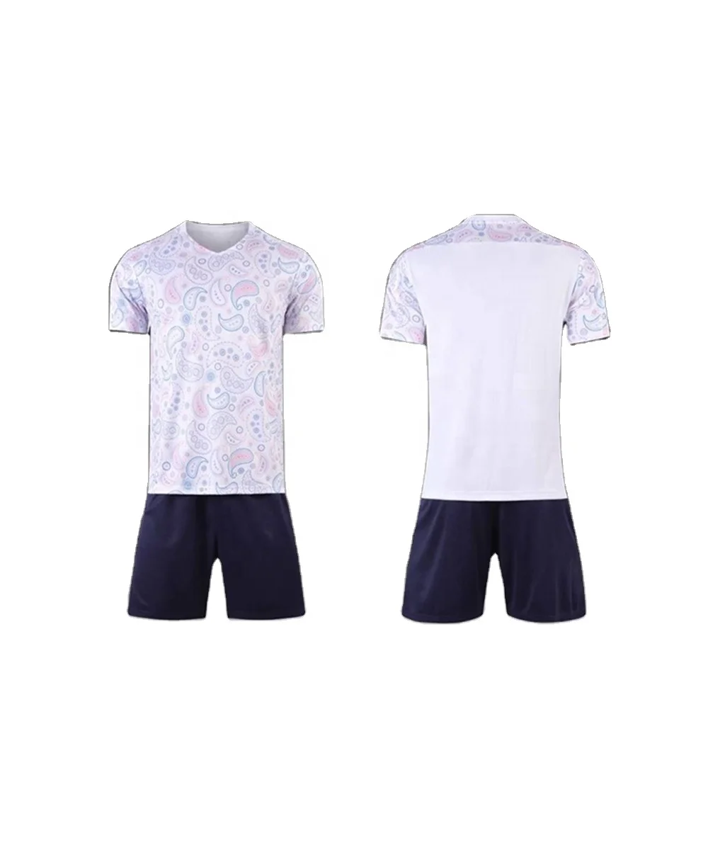 Wholesale Kids Soccer Uniforms Kit Children Cheap Soccer Team Jersey Uniforms Boys Football Sport Training Uniforms