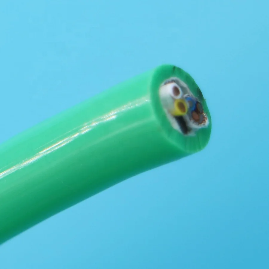 Screened towline cable underwater cable PUR ultra flexible cable