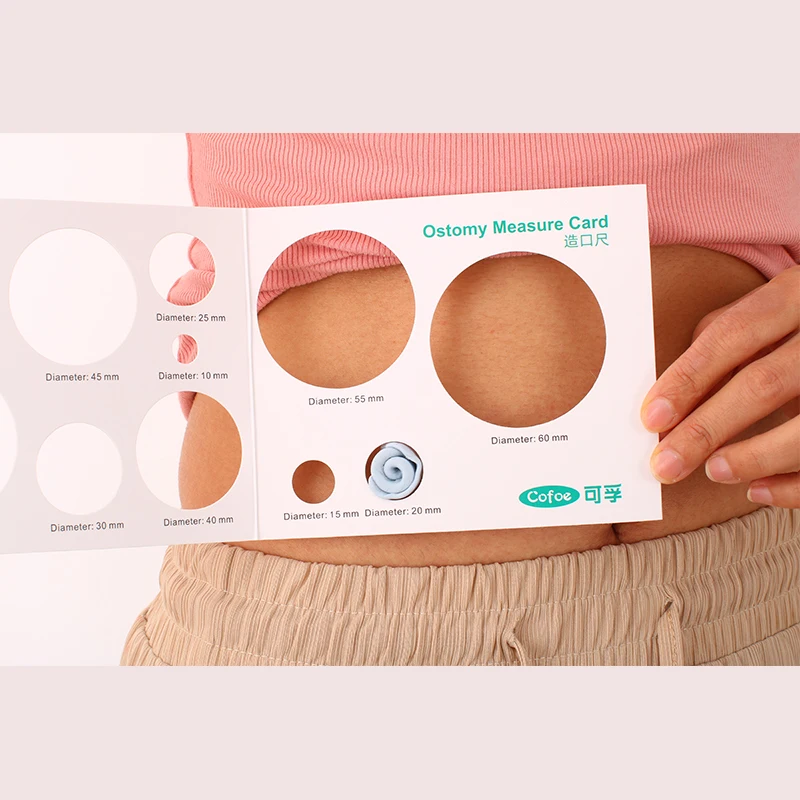 Cofoe 1180 Colostomy Bag Silicone Ostomy Colostomy Bag Partners 60Mm Colostomy Bag Set