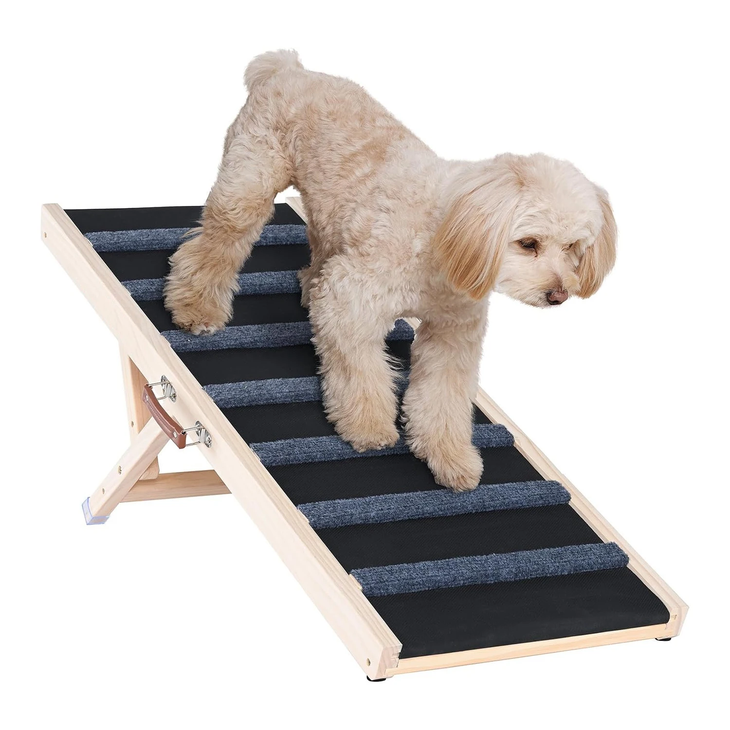 Регулируемый пандус для собак маленьких больших старых кошек складной домашних животных кровати деревянные лестницы