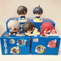 Spot Custom Model Toy Collection Gift 10cm PVC Chigiri Hyoma Nagi Isagi Yoichi Blue Lock Anime Figure