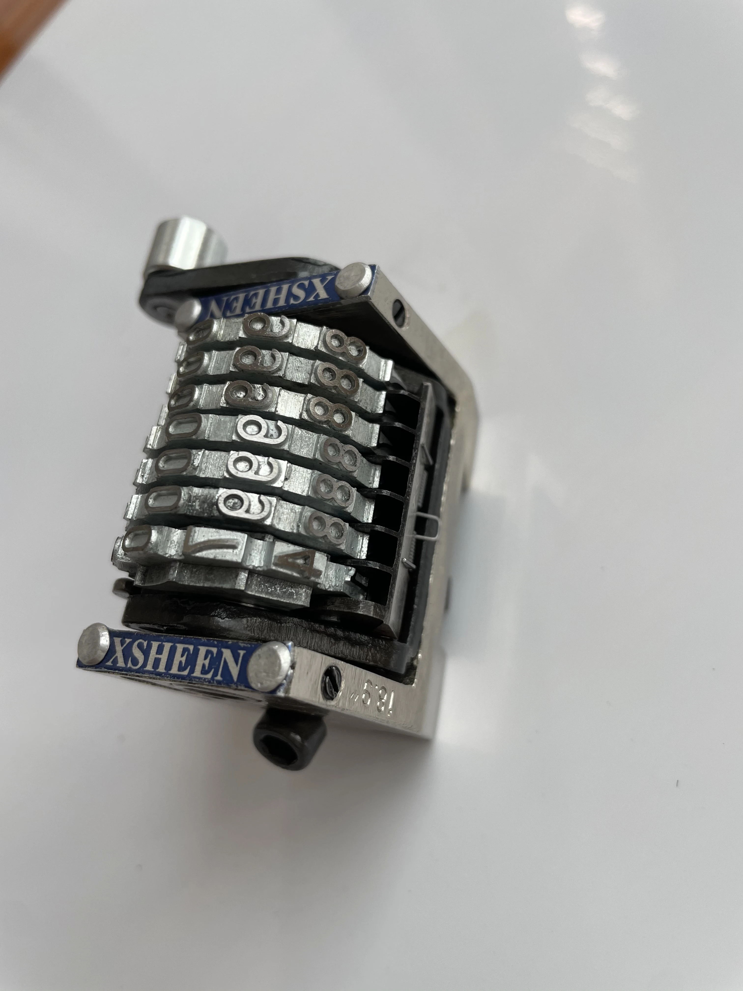 Hot Sale Printing Rotary Numbering Machine 3 Digit Numbering Head For Printing Number On Paper