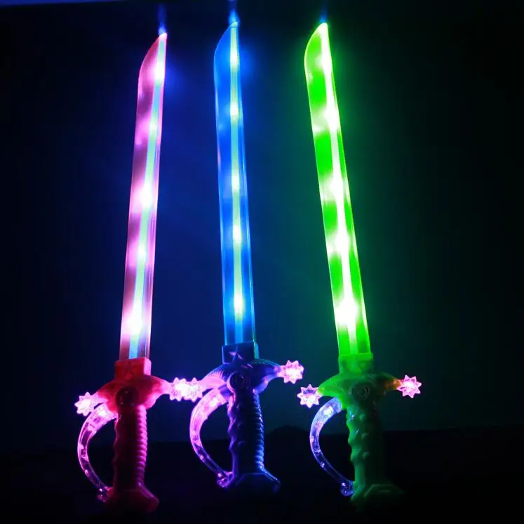 Оптовая продажа, большой Акулий меч, магазин, продажа, музыкальный нож со вспышкой, индукционный меч, светящаяся игрушка для мальчиков