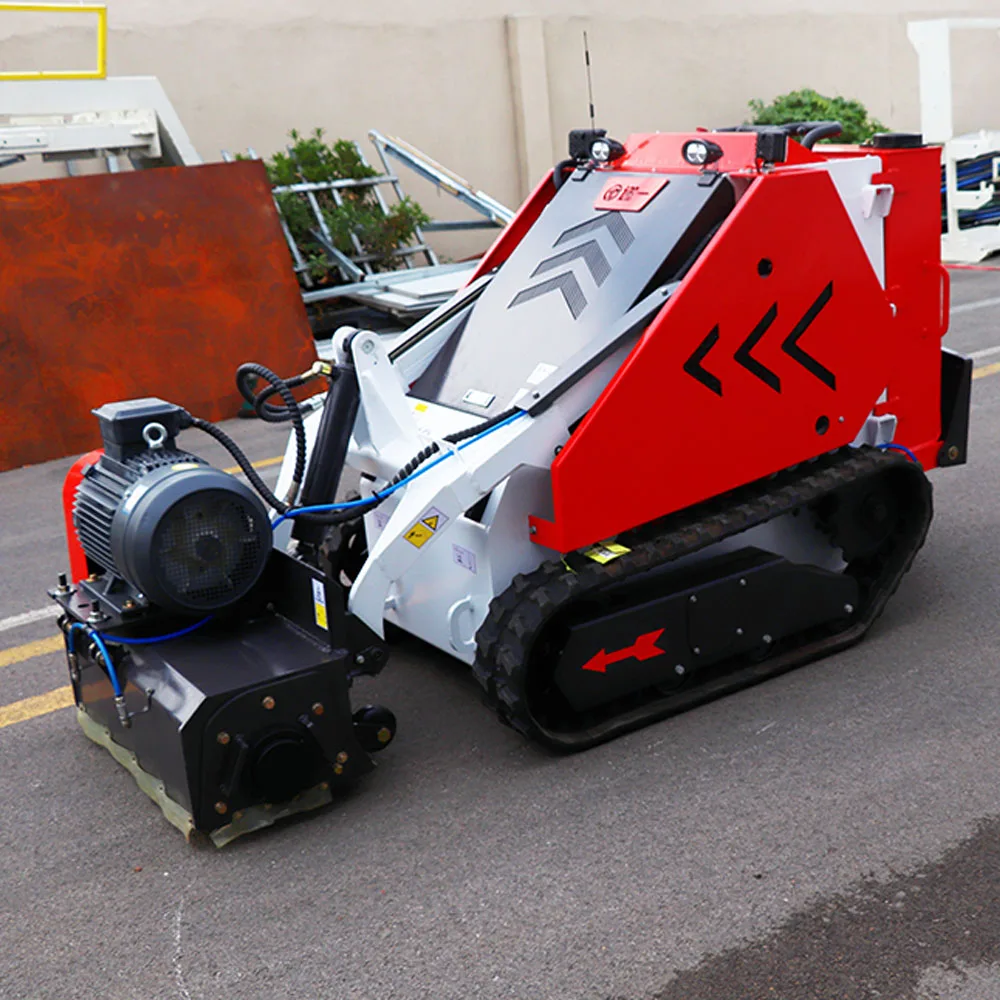 Concrete scarifier milling machine for road construction equipment