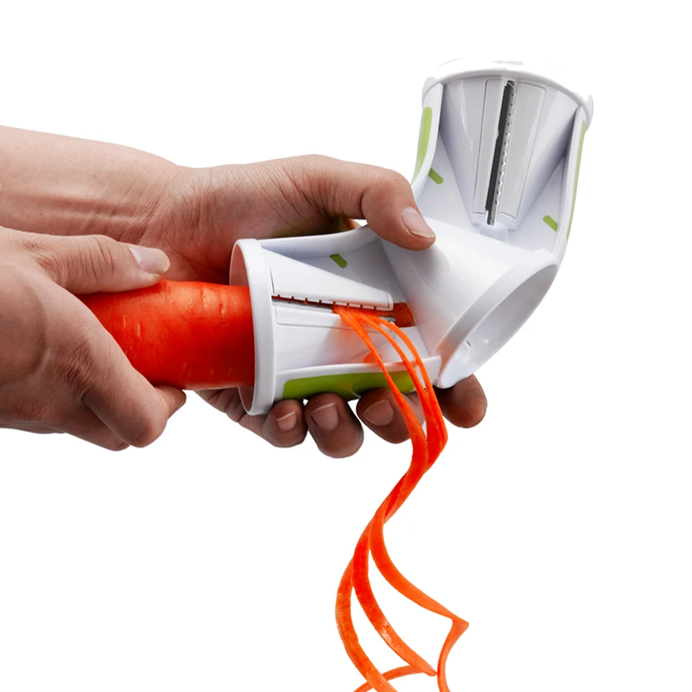 Best manual veggie spiral zucchini cucumber vegetable slicer