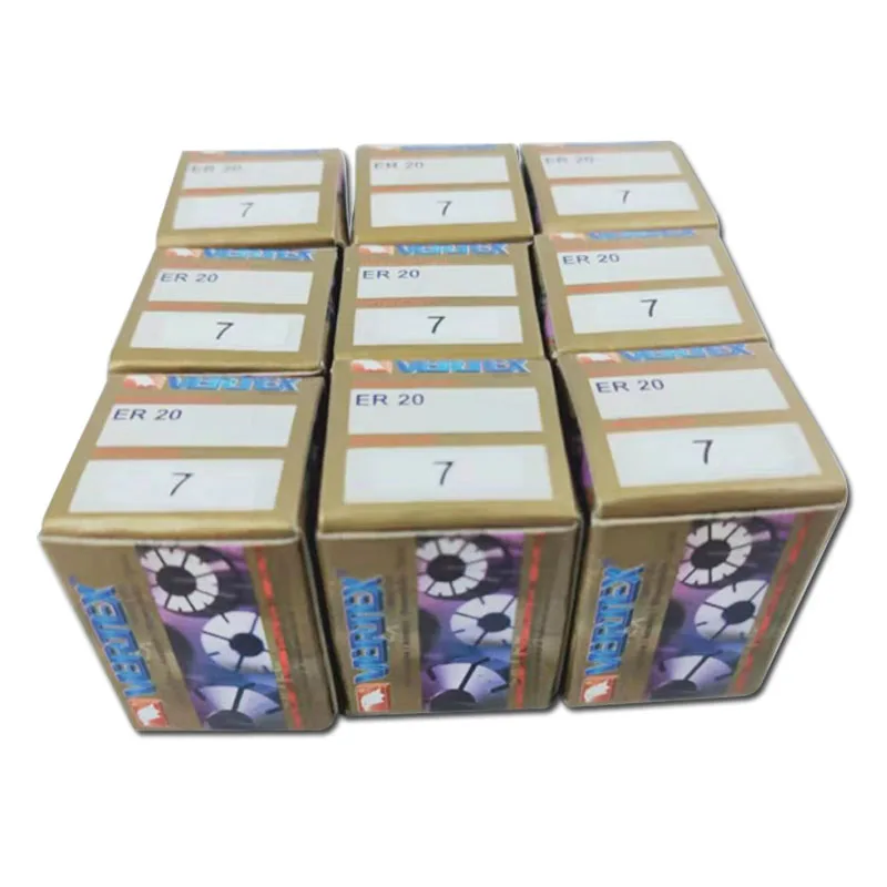 TaiWan VERTEX Collet/CNC ER20 Spring Collet Chuck System/Precision ER Collet