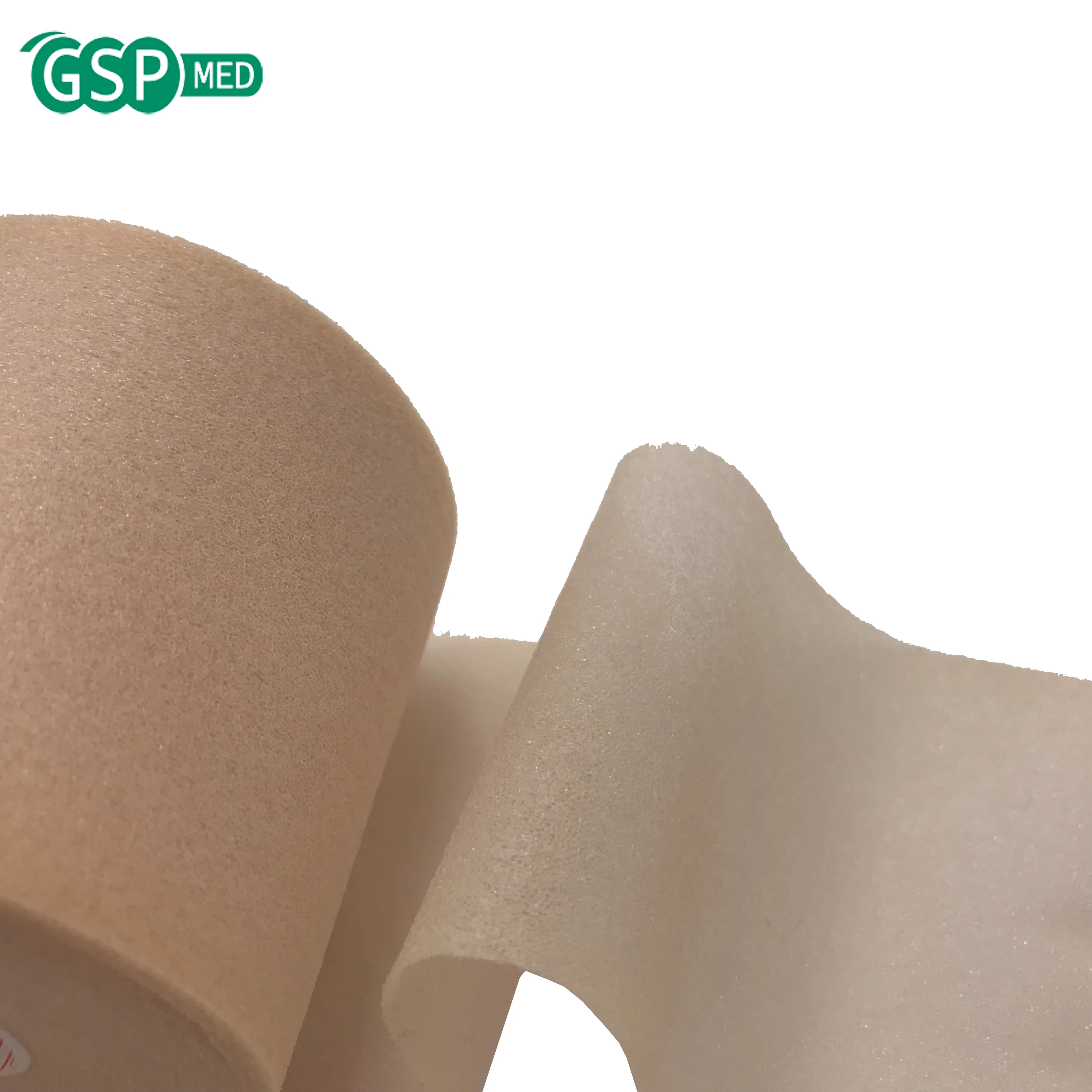 Professional Breathable Soft Foam Bandage Without Adhesive Sponge Under Wrap Pu Foam Bandage with High Elastic