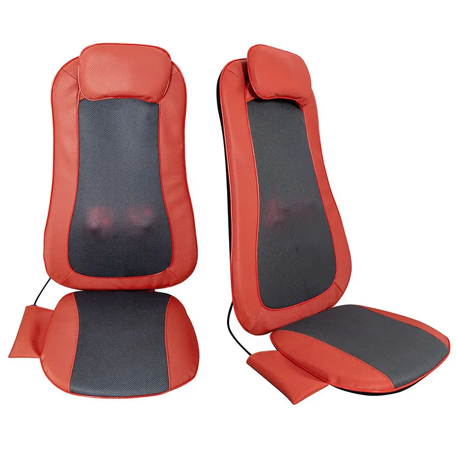 Home Office Chair Massage Pad infrared heat kneading electric Shiatsu Back Seat massage cushion