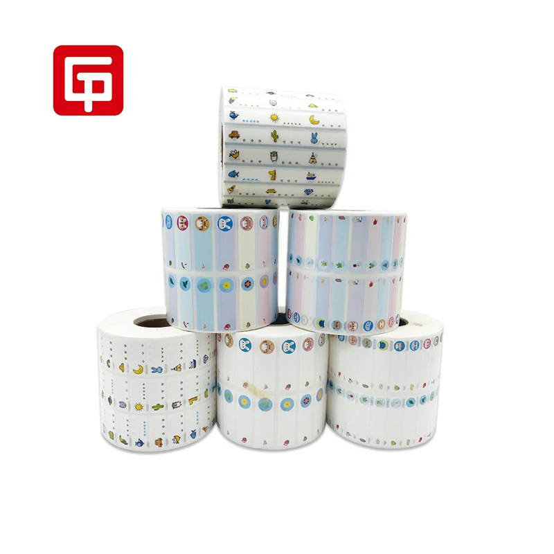 Best Price High Quality Self-adhesive Cute Cartoon Name Tags Waterproof Writable Label Stickers For Children School