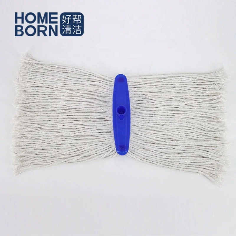 Xingtai newest product cotton 8.3inch plastic mop floor cleaning with broken tail