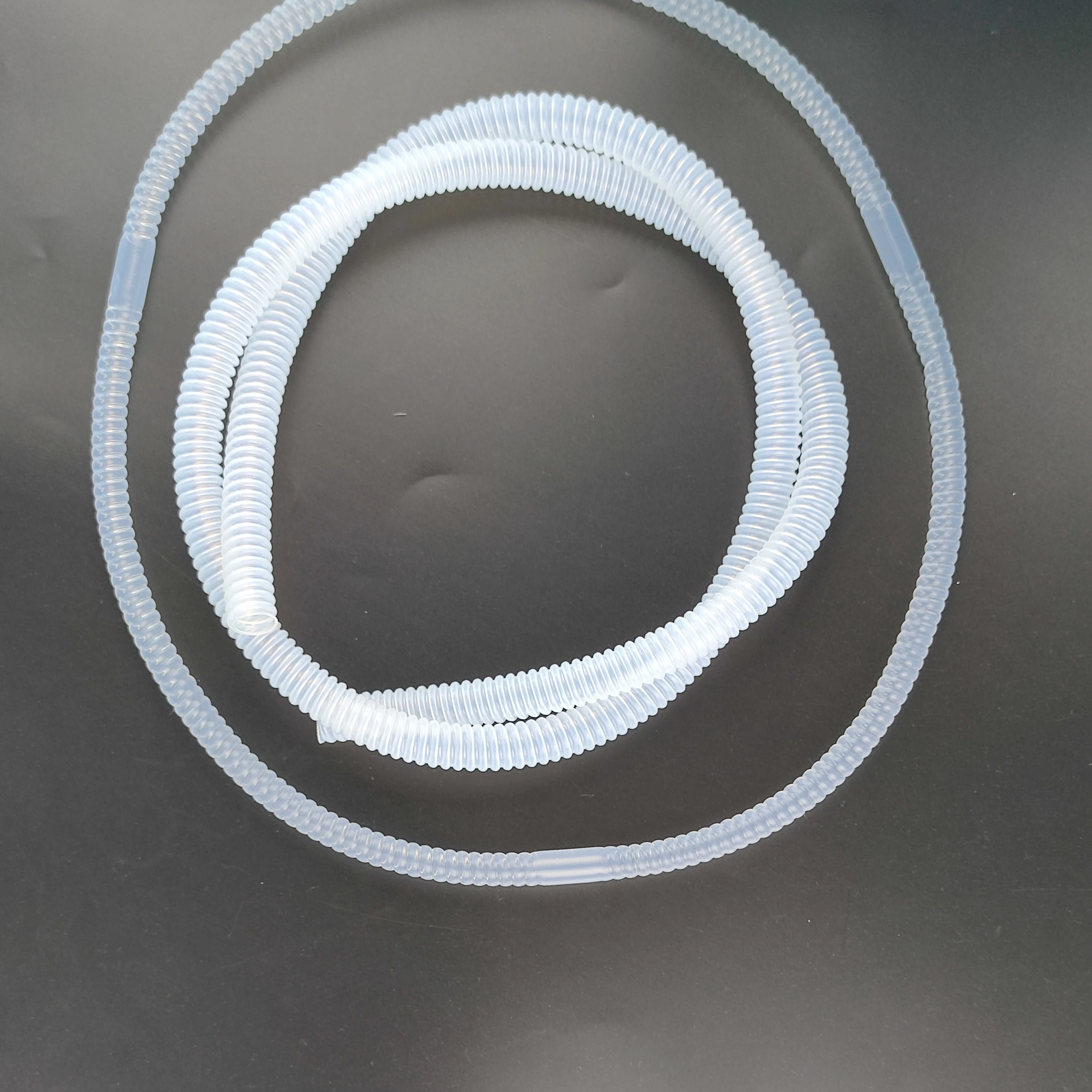 Corrosion-resistant helical PTFE Corrugated Tube PTFE Convoluted Tube