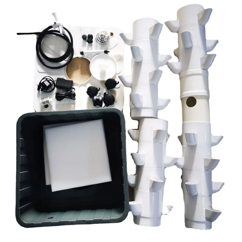 Hydroponic Tower Grow System Vertical Grow Tower garden growing systems plant rack stand