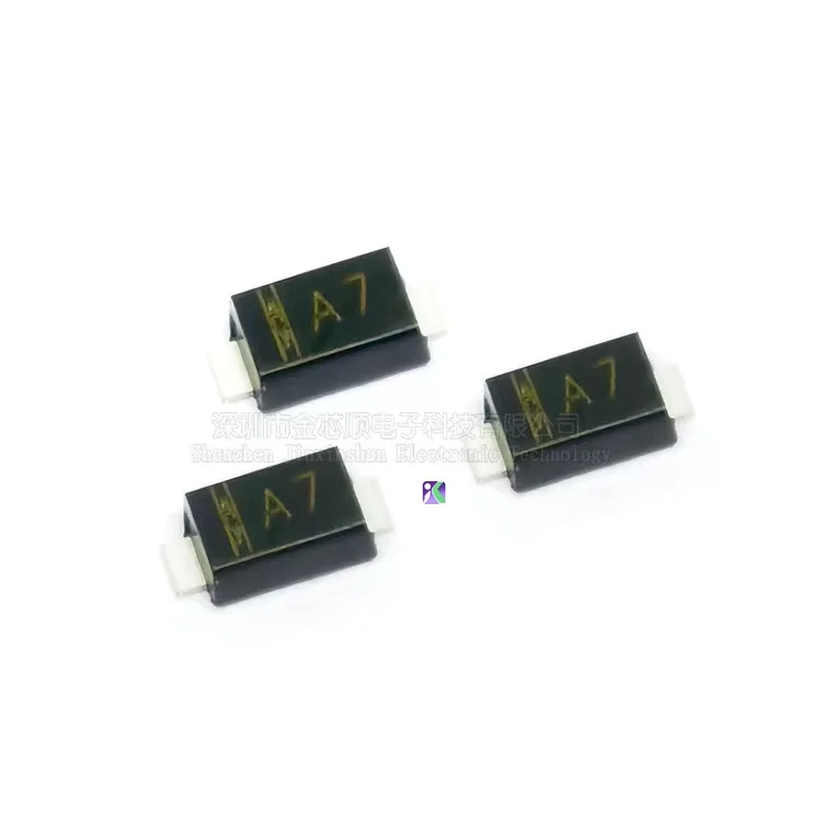 Rectifier diode 1n4007w 104007 A7 sod-123fl 3K/panel