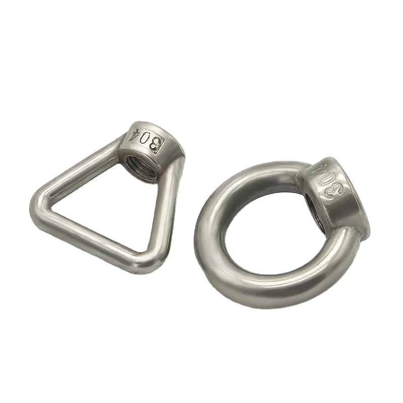 Rigging Hardware M5 M6 M8 M10 Stainless Steel Polish Lifting eye nut stainless m8