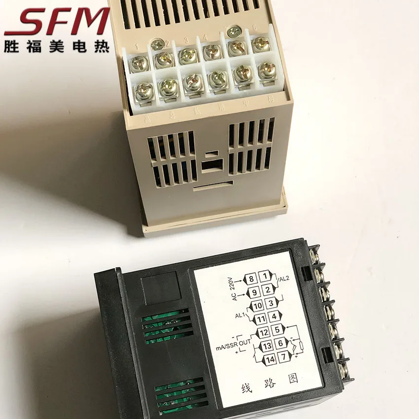 Реле выходного сигнала SFM K типа 400 градусов, интеллектуальная Регулировка сигнала, цифровой контроллер индикатора температуры SSR PID
