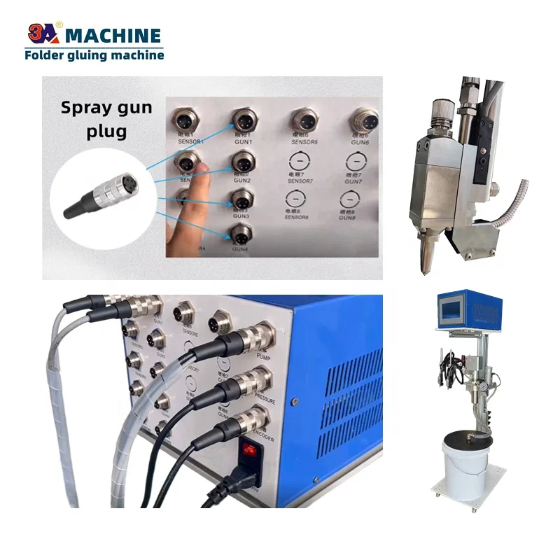 3A-CQ1gluing machine cold glue Pasting Machine automatic glue dispenser machine