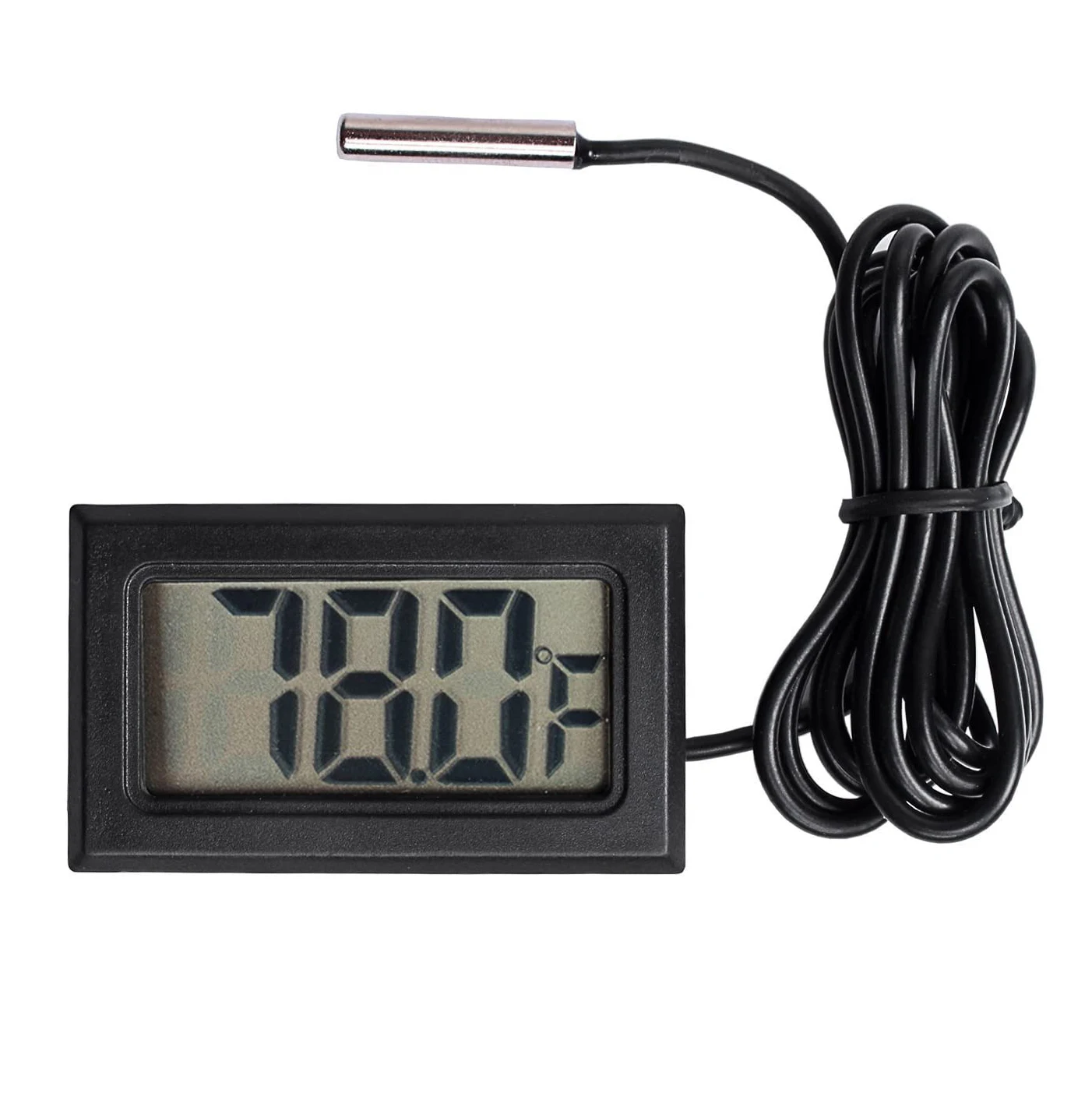 Measurement Range -58~230 Fahrenheit Embedded Digital Thermometer Temperature Meter Tester with a Cable and Test Probe