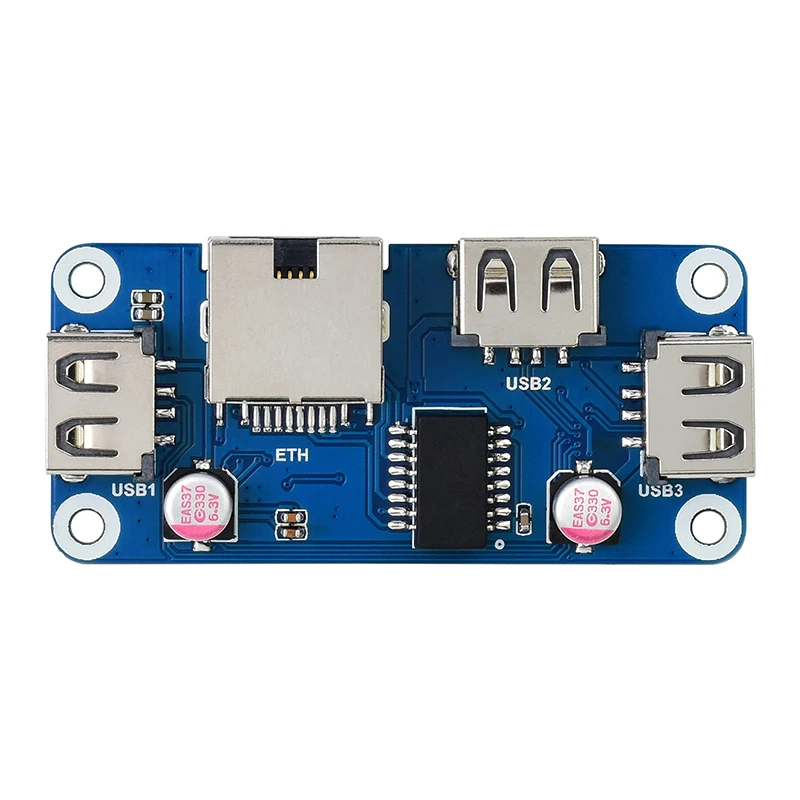 Raspberry Pi Zero 2 Вт Ethernet USB HUB HAT (B) для серии RJ45 0 интерфейс