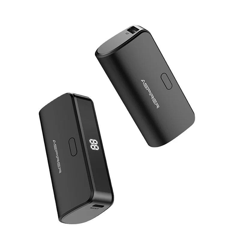 
Portable Mini Mobile Powerbank 2QC 3.0 PD18W Fast Charge Power Bank 5000mAh Large Capacity 1700 power cell Type C Ultra-Durable 