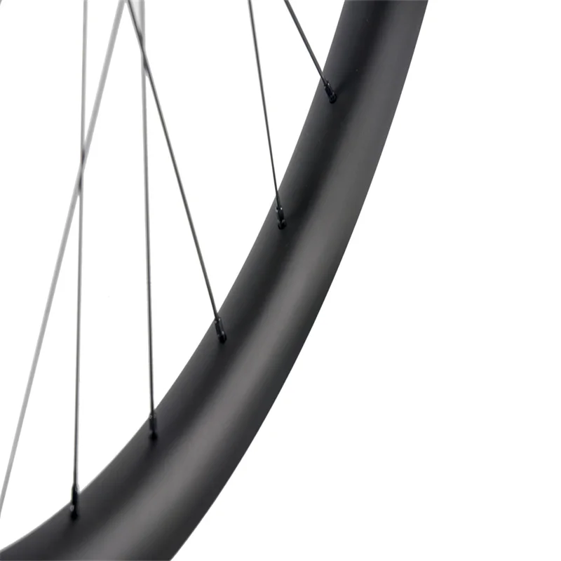 TB292 27.5er Carbon 700c MTB bicycle racing wheels 34mm Width Tubeless bicycle Thru-Axle DT 350 hub wheelset free shipping