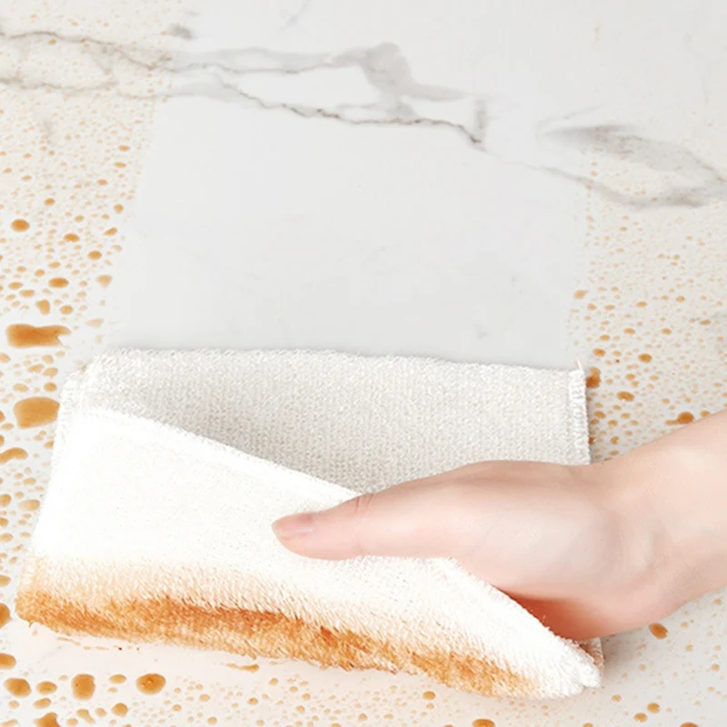 Esun Hot-selling Household Microfiber Bamboo Fiber Kitchen Cleaning Towel Dish Cloth
