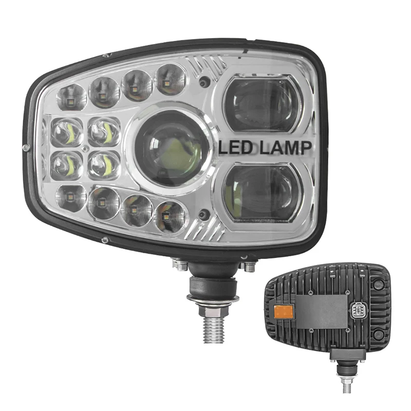 9 дюймов светодиодные фары для тяжелых условий эксплуатации при доставке службой E знак высокий низкий пучок снежного плуга трактор погрузчик