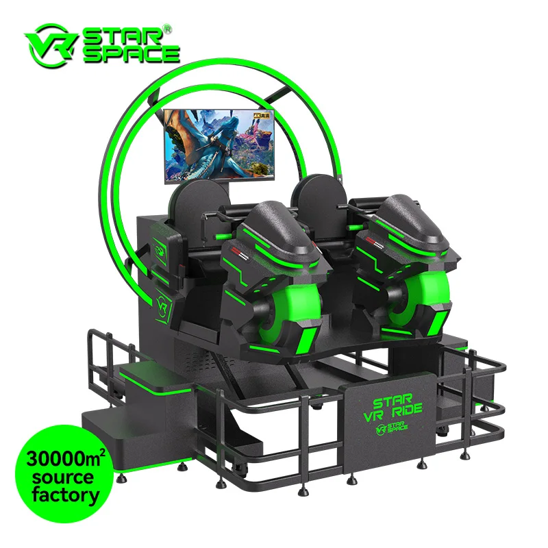 entertainment 9D VR Games Arcade Game Machine racing simulator equipment take off motorcycle flight simulator in virtual reality