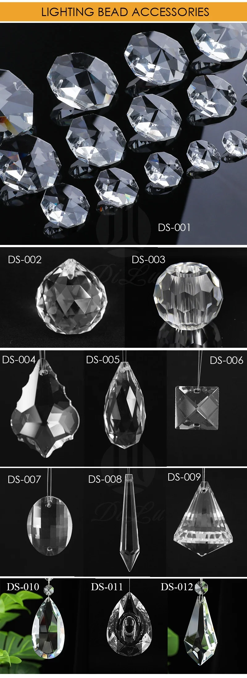 Wholesale Colorful Crystal Chandelier Hanging Ball Prism with Drilled Hole Suncatcher Rainbow Pendants, Hanging Crystals Prisms