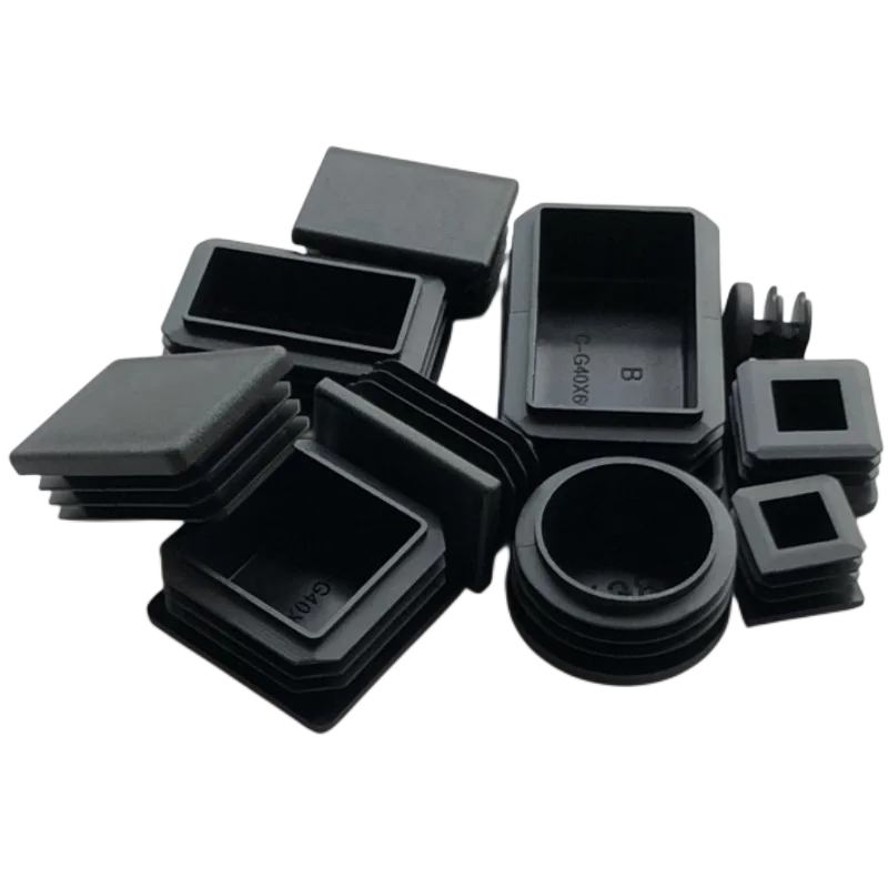 Custom Black Leveling Plastic Sofa Leg Cabinet Furniture Bed Legs Adjustable Kitchen Stopper Plug