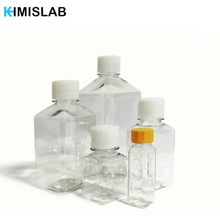 good price 500ml 1l  petg culture media storage bottles