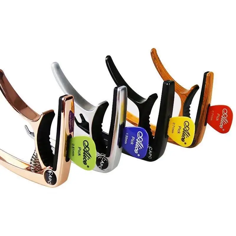 Multifunctional Guitar Capo Zinc Alloy Gun Color Hot Selling Capo Guitar