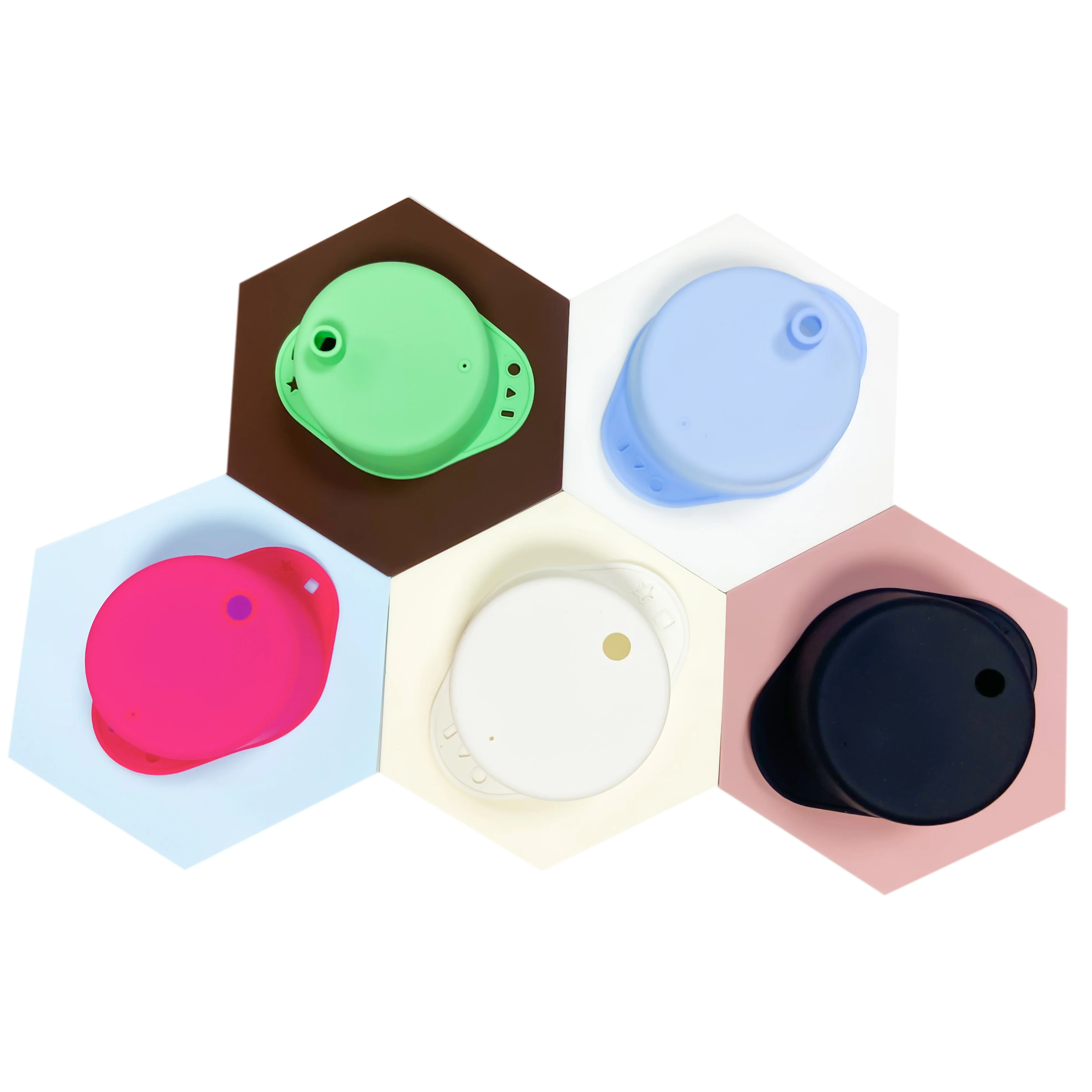 Reusable Latex Cup Lid Cover  Silicone Cup Lid Food Grade Splatter Proof Cover Lid Condom For Club Party